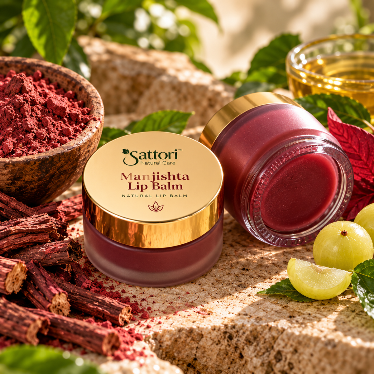 Manjishta Lip Balm