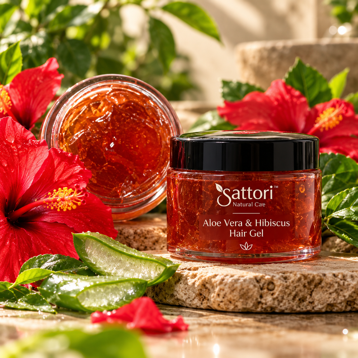 Hair Gel - Aloe Vera & Hibiscus